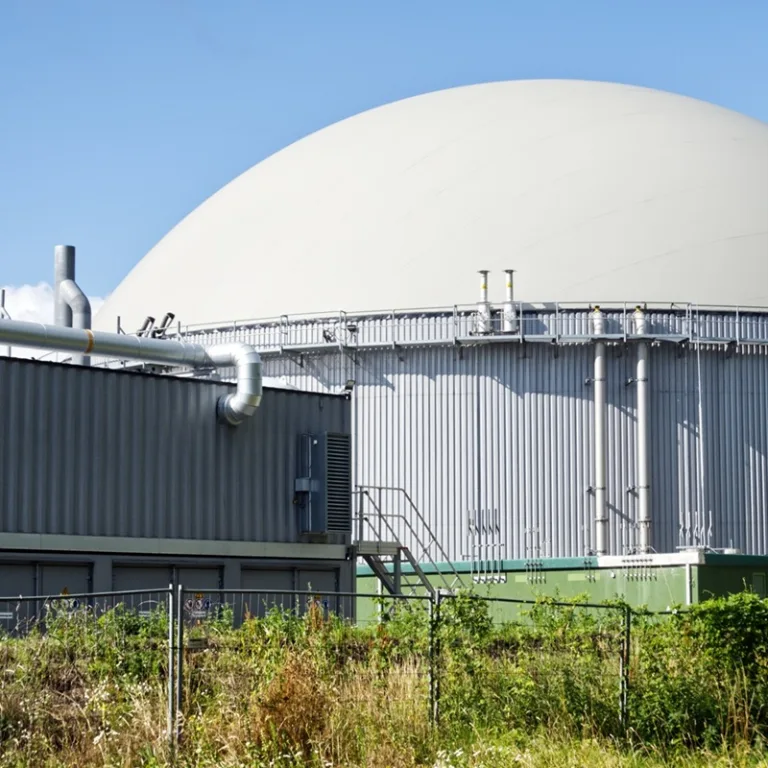 Biogas Anlage